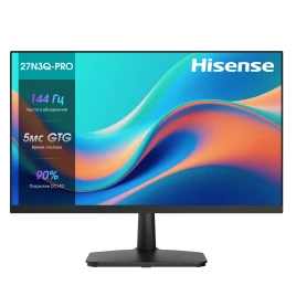 Монитор Hisense/ 27"/1920x1080, IPS/ELED, 16:9, матовый, 144Гц, время