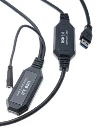 VCOM USB 2.0 Type-AM - USB 2.0 Type-AF 10м