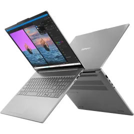 Ноутбук/ Lenovo IdeaPad Slim 5 16AHP10 16"(2880x1800 OLED)/AMD Ryzen 7 8845HS(3.8Ghz)/16384Mb/512PCISSDGb/noDVD/Int:AMD Radeon 780M/Cam/BT/WiFi/80WHr/war 1y/1.76kg/luna grey/noOS + 100W, RU kbd