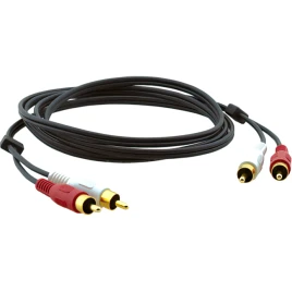 Кабель 2 RCA на 2 RCA (Вилки - Вилки), 4,6 м