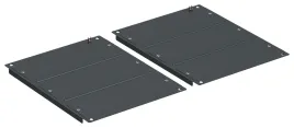 ITK LINEA S Панель основ. шкафа 600х1200мм чер. (2шт/компл)