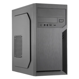 Корпус с блоком питания 450Вт./ Case Foxline FL-702, mATX, 1x5.25EXT,