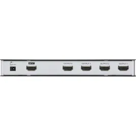 Разветвитель, электрон., HDMI, 1> 4Устройства,  20 метр.(24AWG)/15 метр.(28AWG), F, без шнуров, Б.П. 220> 5.3V, (до 1920x1200 60Hz;HDMI 1.3b/HDCP 1.1;HDTV 480p/720p/1080i/1080pкаскад до 3-х уровней)/ 4 PORT HDMI Splitter W/1.8M W/230V ADP.