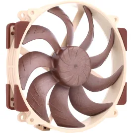 Кулер для корпуса/ Case Cooler Noctua NF-A14x25r G2 PWM (140x140x25mm, 4-pin PWM, 91.58CFM, 24.8dBA, 1500RPM, Beige/Brown)