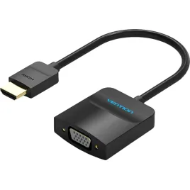 Мультимедиа конвертер Vention HDMI 19М/VGA F/mini Jack 3.5 mm F/micro