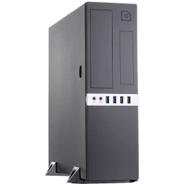 Корпус с блоком питания 300Вт./ Case Foxline mATX Desktop 300W, 2xUSB3