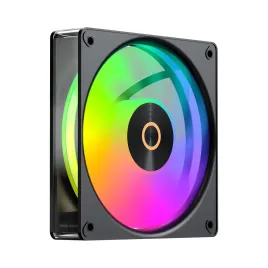 Кулер для корпуса/ Case Cooler Ocypus Gamma F12 Elite BK ARGB REVERSE BLADE (120x120x25mm, 4-pin PWM, ARGB, 56CFM, 26dBA, 1800RPM, Black)