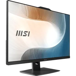 Моноблок/ MSI Modern AM242P 1MA-2409XRU   23.8"(1920x1080 IPS)/Intel Core 5 120U(1.4Ghz)/8192Mb/500SSDGb/noDVD/Int:Intel® Graphics/Cam/BT/WiFi/war 1y/4.65kg/Black/noOS + Wireless KB+M
