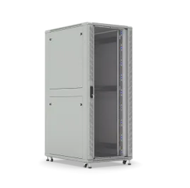 Шкаф напольный телекоммуникационный 19", 32U, 1610x600x1000мм, дверь с