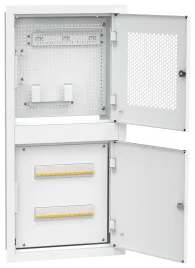 ITK LINEA R встр. двухсек. 3 ком. 400х850мм дв. мет. белый