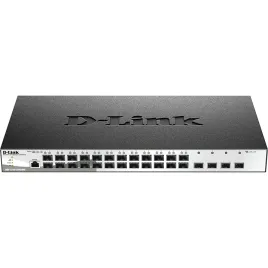 Коммутатор/ DGS-1210-28XS/ME/B2A Managed L2 Metro Ethernet Switch 24x1