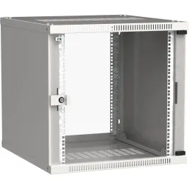Шкаф LINEA WE 12U 600x600мм дверь стекло серый