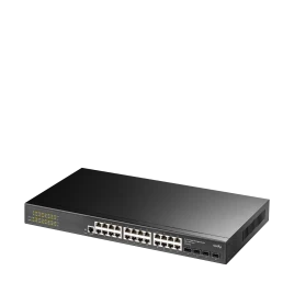Коммутатор/ 24-Port Layer 2 Managed Gigabit Switch with 4 Gigabit...