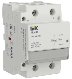 ARMAT Контактор модульный KMR 100А 230В AC 2НО IEK