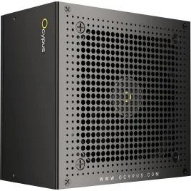 Блок питания ПК/ Power Supply Ocypus Iota P750, Model P750-GF, 750W 80+ Gold (ATX, 3.1, Full modular, 1x24(20+4)pin, 2xCPU 8(4+4)pin, 3xPCIe*2 8(6+2)pin, 1x12V-2x6, 8xSATA3 , Active, 120x120mm, 150x140x86mm, APFC, black)
