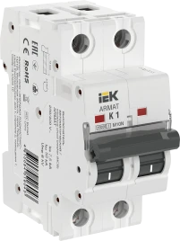 ARMAT Авт. выкл. M10N 2P K 1А IEK