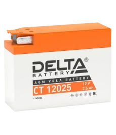 Аккумуляторная батарея для мото-техники/ DELTA серия CT, CT 12025, напряжение...