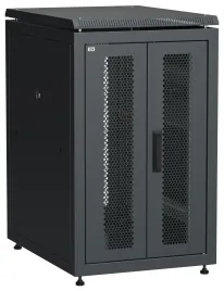 ITK LINEA N 18U 600х800мм распаш. перф. дв. задн. перф. чер.