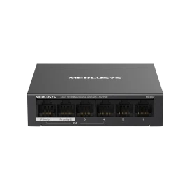 Коммутатор/ 6-Port 10/100 Mbps Desktop Switch with 4-Port PoE+ PORT:...