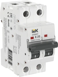 ARMAT Авт. выкл. M10N 2P K 20А IEK