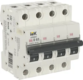 ARMAT Авт. выкл. M10N 4P D 63А IEK