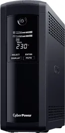 Источник бесперебойного питания/ UPS CyberPower VP1200ELCD Line-Interactive 1200VA/720W USB/RS-232/RJ11/45  (4 + 1 EURO)