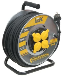 IEK Professional УК50 (50 м, 4 розетки)