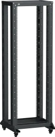 ITK LINEA F Стойка 2-рамная на рол. 33U 600х600мм черная