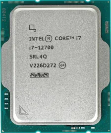 Процессор/ APU LGA1700 Intel Core i7-12700 (Alder Lake, (8P+4E)C/(16P+4E)T, 2.1/4.8GHz, 25MB, 65/180W, UHD Graphics 770) OEM