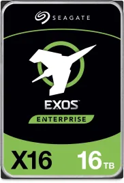Жесткий диск/ HDD Seagate SATA 16Tb Exos X16 6Gb/s 7200 256Mb 1 year warranty (Used HDD   18 000–22 000 operational hours)