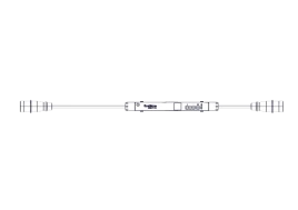 PRP, with monitoring, Uniprom series, 0/1U, 400V, 3Ph, 32A, IEC309 inp
