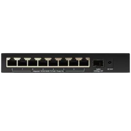 Коммутатор/ Unmanaged Switch 8x100Base-TX PoE, 1x1000Base-X SFP, PoE B