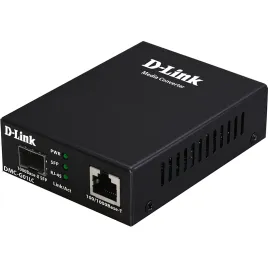 Медиаконвертер/ DMC-G10SC Media Converter 1000Base-T to 1000Base-LX, S