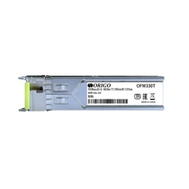 Трансивер/ OFM330T/10KM WDM SFP Transceiver, 1000Base-BX-D, Simplex LC, TX: 1550nm,...
