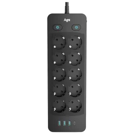 AGNI TP-FO4U10E-С-5m-black