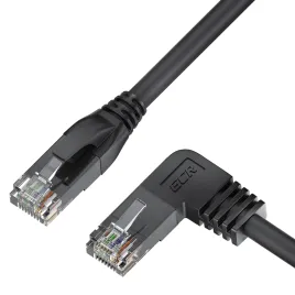 Greenconnect RJ45(m) - RJ45(m) Cat. 5e 1м чёрный