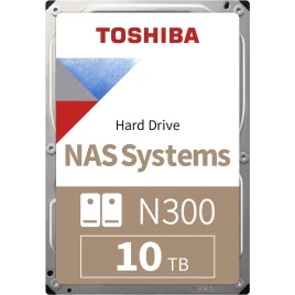 Жесткий диск/ HDD Toshiba N300 NAS SATA3 3.5" 10TB 7200...