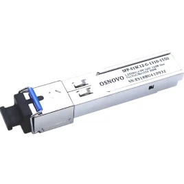 Модуль/ OSNOVO SFP Модуль SC, 1,25 Гбит/c, до 3км, Tx:1310/Rx:1550,...