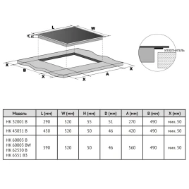 Korting HK 62550 B