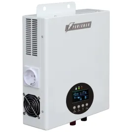 Источник бесперебойного питания/ ИБП POWERMAN Smart 500 HYBRID, линейно-интерактивный, 500ВА/300Вт, 165-265В, 2 евророзетки, внешняя свинцово-кислотная (AGM, GEL, FB) или LiFePO4 батарея на 12В емкостью от 33Ач (не входит в комплект поставки), ток заряда