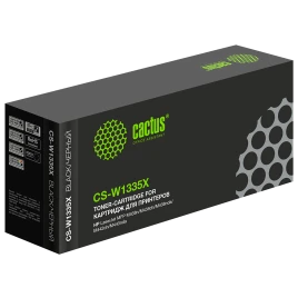 Картридж лазерный Cactus CS-W1335X W1335X черный (13700стр.) для HP