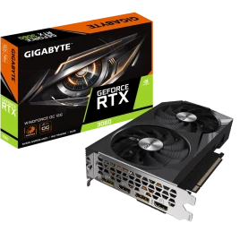 Видеокарта/ VGA GIGABYTE NVIDIA GeForce RTX 3060 WINDFORCE OC 12G REV1