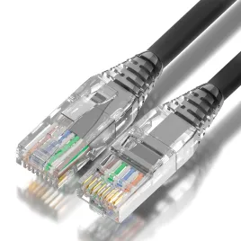 Greenconnect RJ45(m) - RJ45(m) Cat. 5e UTP  10м черный