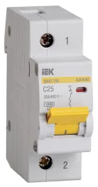 KARAT Авт. выкл. ВА47-100 1P C 25А 10кА IEK