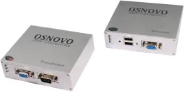 Комплект/ OSNOVO Комплект ( приемник + передатчик) для передачи VGA, К