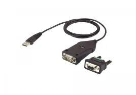 Конвертер, USB<=>RS-422/485, USB B-тип>4xDB9, Female>Male, без Б.П., (