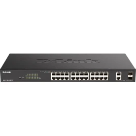 Коммутатор/ EasySmart L2 Switch 24х1000Base-T PoE, 2xCombo 1000Base-T/SFP, PoE Budget...