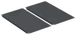 ITK LINEA S Панель основ. шкафа 750х1070мм чер. (2шт/компл)