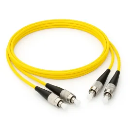 Патч-корд ADVANT ADVOM3-PCD05-FCFC-UU-LA, Duplex, тип волокна: SM 9/125 (OS2). Разъемы: FC/UPC-FC/UPC. Длина: 5, оболочка: LSZH, диаметр кабеля: 3