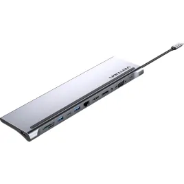 Док-станция Vention USB Type-C M/HDMI F+VGA F+DisplayPort F+RJ45+USB 3